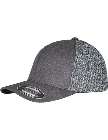 F-6511MM-Flexfit Trucker Melange Mesh Cap